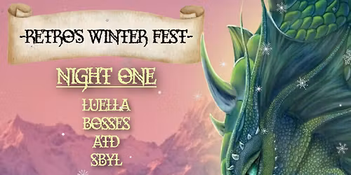 Retro's Winter Fest at Red Gate Jan 16th and 17th - 2 nights and 8 bands 