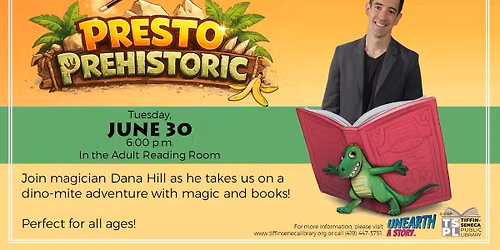 Presto Prehistoric Magic Show