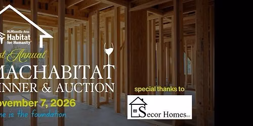 31st Annual MacHabitat Dinner & Auction
