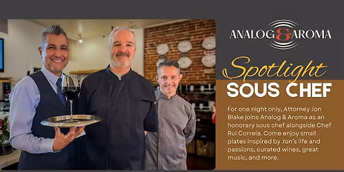 Spotlight Sous Chef - Jon Blake