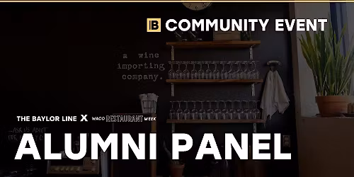 Waco Restaurant Week Alumni Panel