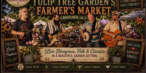 Live Show @ Tulip Tree Gardens Thursday August 6th 5pm