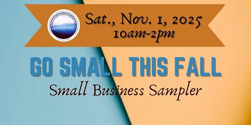 Go Small this Fall: Small Business Sampler