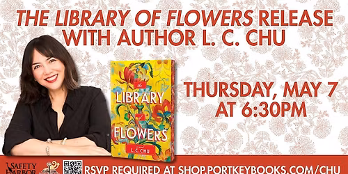 The Library of Flowers Release with Author L.C. Chu \/ Lily Chu