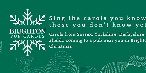 Pub Carols at the Park Crescent