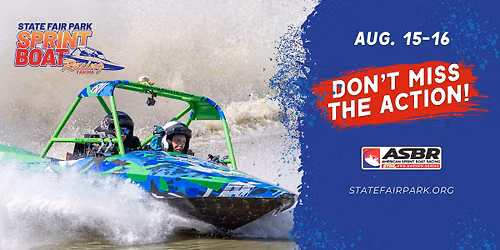 Sprint Boat Racing at State Fair Park