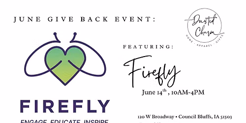 June Give Back Event: featuring Firefly 