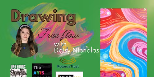 Free-flow drawing with Daisy Nicholas