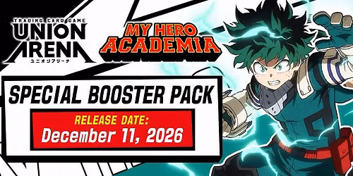 UNION ARENA My Hero Academia [UE25BT] Release Event