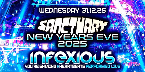 Sanctuary New Year\u2019s Eve 2025 Blackpool Tower