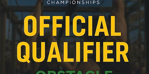 NSW- AWF-OCR 80m - Kids to Masters- Dev Squad & National Qualifier