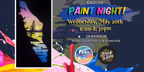 Paint Night At Ryes & Shine, Langford