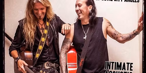 Joel Hoekstra and Brandon Gibbs at Arcada Theatre