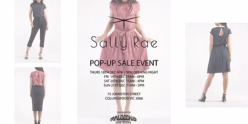 Sally Rae Clothing Pop-up