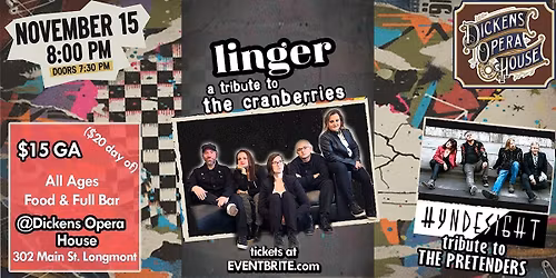 Linger: A Tribute to The Cranberries w\/Hynde Sight (Pretenders Tribute)