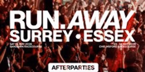 Run Away Festival After Party: 44 Moulsham St - Sun 24th May