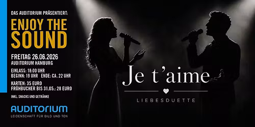 Enjoy the Sound: Je t\u2019aime - Liebesduette