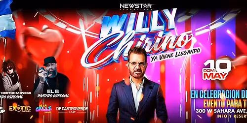 WILLY CHIRINO EN LAS VEGAS