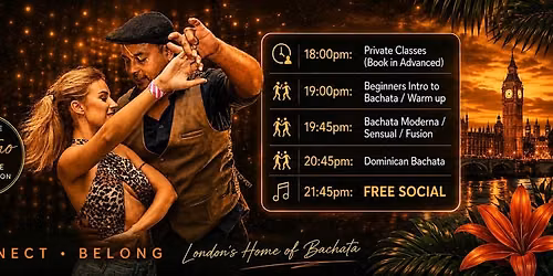 Bachata Tuesdays at Ritmo Latino Dance Studio  - Bachata Classes & Party