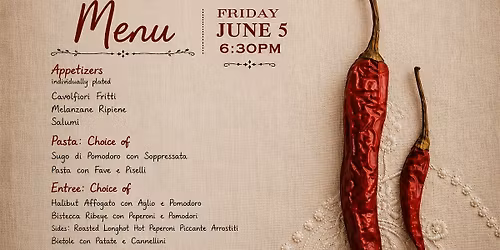 The Italian Daughters Cookbook Calabrian Dinner Experience