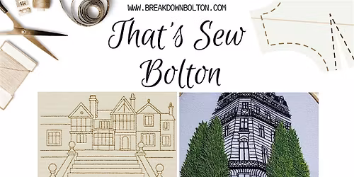That's Sew Bolton: Finishing off session at Bolton Library