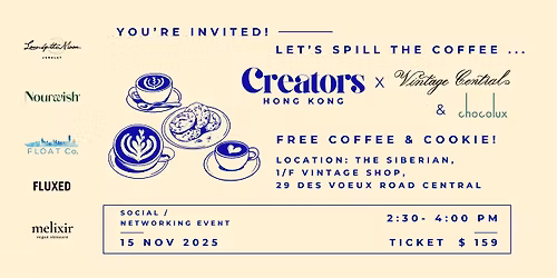 Hong Kong Creators Networking Event