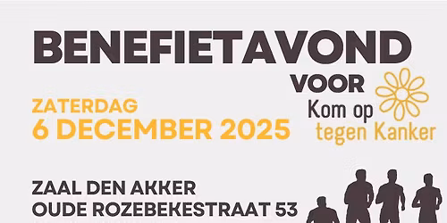 100KM KOTK pasta & party benefiet 