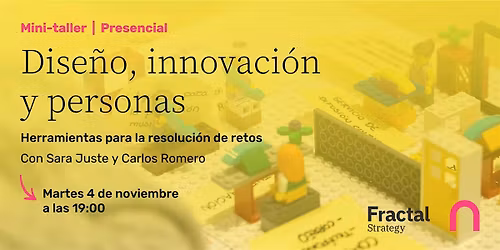 Dise\u00f1o, innovaci\u00f3n y personas: Herramientas para la resoluci\u00f3n de retos
