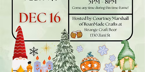 Arts&Drafts - Holiday Paint Party @ Strange Craft Beer Company