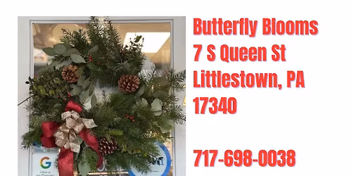 Holiday Wreath Making Class - Sunday Dec 7th