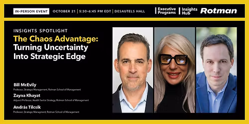 The Chaos Advantage: Turning Uncertainty Into Strategic Edge