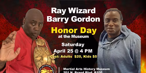Ray Wizard \/ Barry Gordon Honor Day