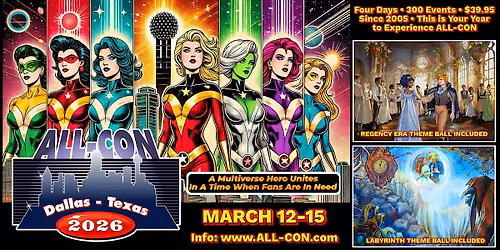ALL-CON 2026: Over 300 Events! What Will You Choose To Do?