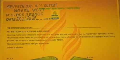 official 4th Album launch and Sabbath 