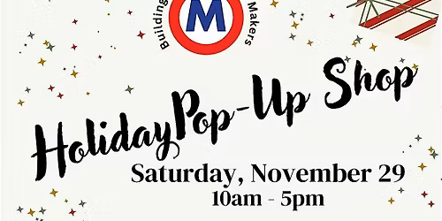 Holiday Pop-Up Shop at Makerhoods