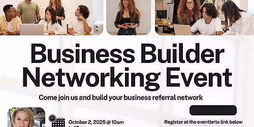 Business Builder Networking Event