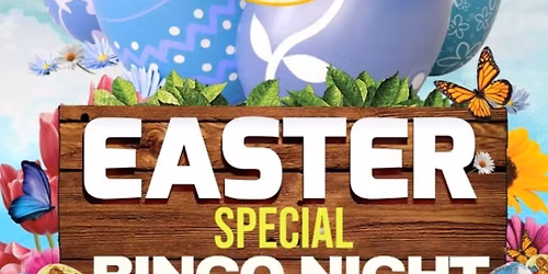 EASTER MONDAY BINGO @ THE HONEYBEE!