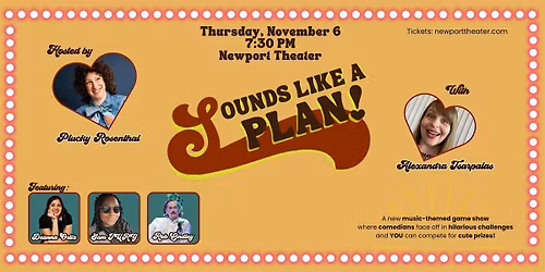 Sounds Like a Plan! Music-Themed Game Show