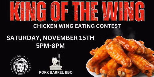 King of the Wing - Chicken Wing Eating Contest!