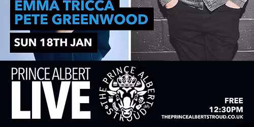 Fireside Bookshop Presents: Emma Tricca, Pete Greenwood