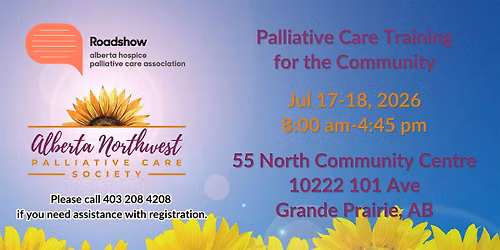 Palliative Care Training for the Community: Grande Prairie