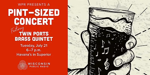 WPR Pint-Sized Concert with the Twin Ports Brass Quintet at Havana's
