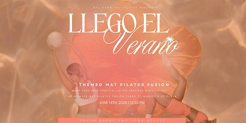 Llego El Verano Mat Pilates Class
