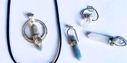 Silversmithing Level 5 - Intermediate Crystal Point Setting(2 Part Class)