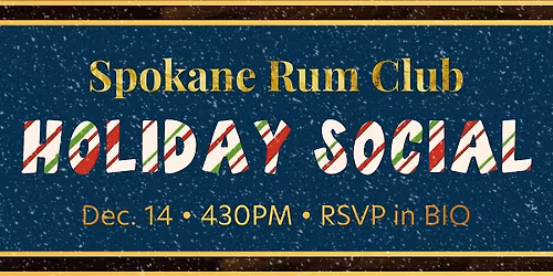 Holiday Rum Social