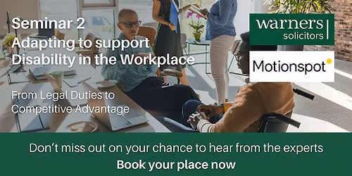 Adapting to Support Disability in the Workplace