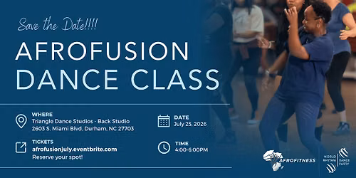 Afrofusion Dance Class