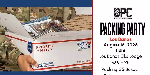 Los Banos OPC Packing Party