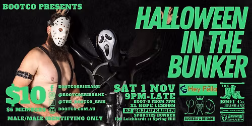 BootCo presents: Halloween in the Bunker