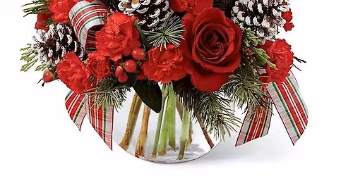 Sips and Stems-Ralph Lauren Christmas Inspired Design